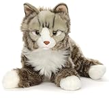 Uni-Toys - Gatto norvegese della foresta – 46 cm (lunghezza) – gatto di peluche – peluche