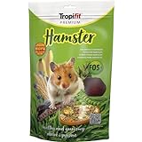 HAMSTER 500g - Mangime completo per criceti, con banane ed erba medica granulare altamente proteica