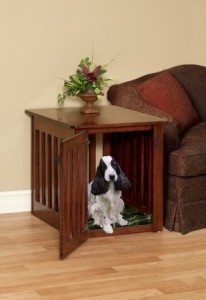 Wooden Dog Crate